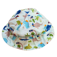 Load image into Gallery viewer, Baby Hat -Boys Blue Dinosaur