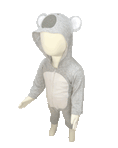 Load image into Gallery viewer, Koala Hooded Jumpsuit