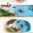 Load image into Gallery viewer, Felt Ocean Playmat - Large
