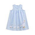 Load image into Gallery viewer, Blue Girls Duck Dress