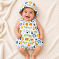Load image into Gallery viewer, Safari Baby Romper