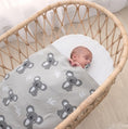 Load image into Gallery viewer, Knitted Baby Blanket - Grey