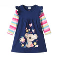 Load image into Gallery viewer, Navy Koala Dress