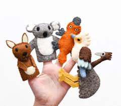 Finger Puppet Set - Aussie Animals