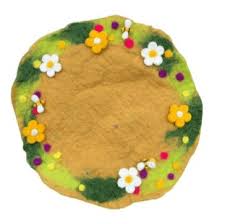 Felt Fairy Playmat - Spring