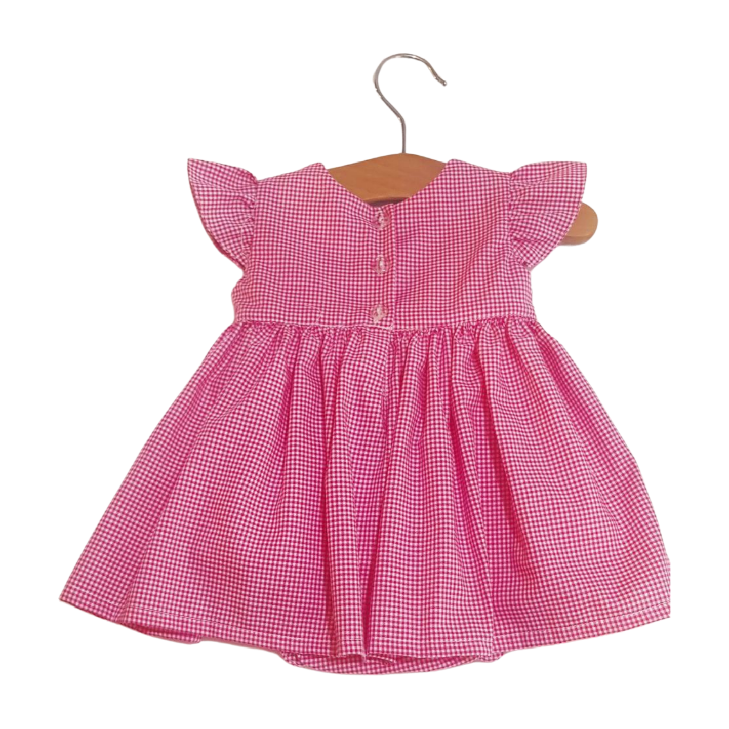 Fuschia Smock Dress