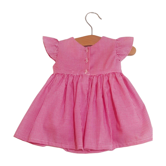 Fuschia Smock Dress