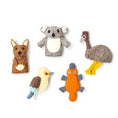 Load image into Gallery viewer, Finger Puppet Set - Aussie Animals
