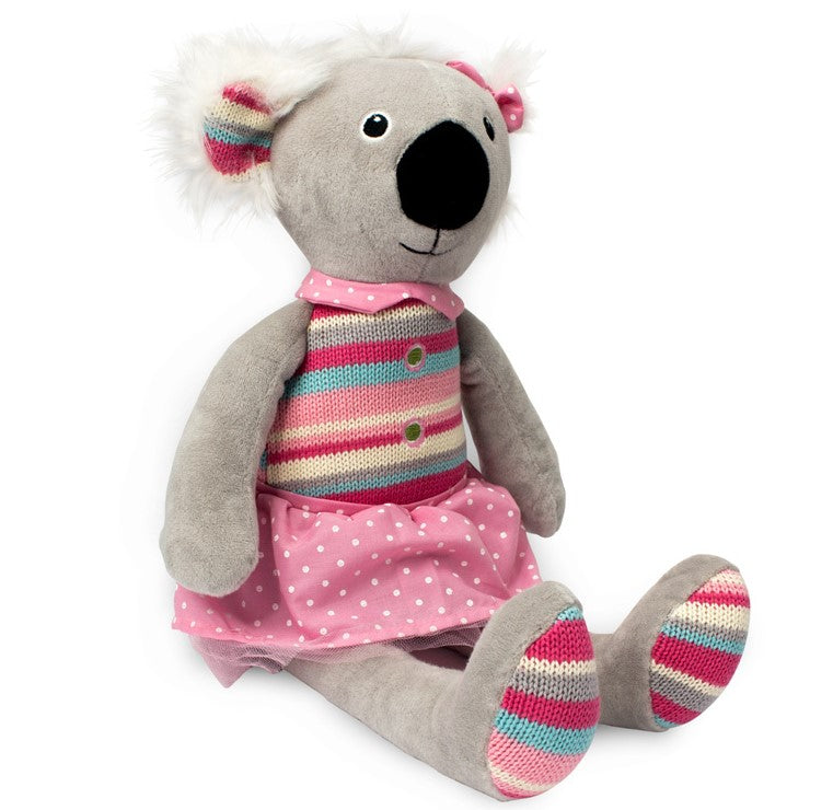 Knit N Plush Polkadot Pink Koala