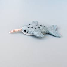 Felt Narwhal Toy