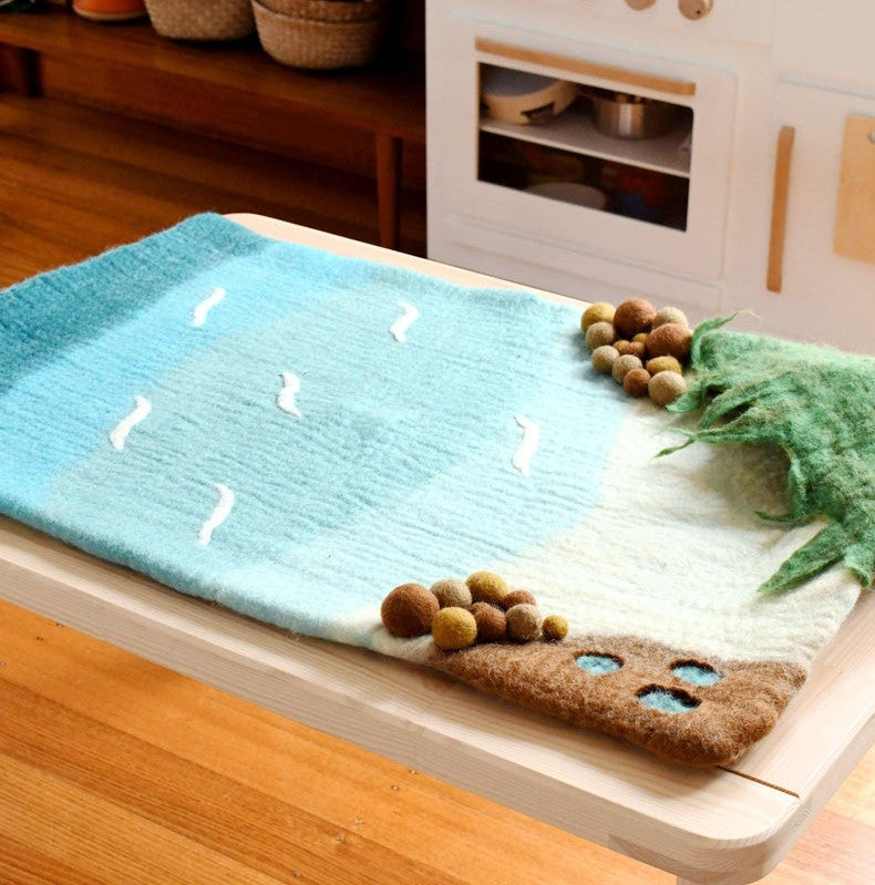 Felt Ocean Playmat - Large