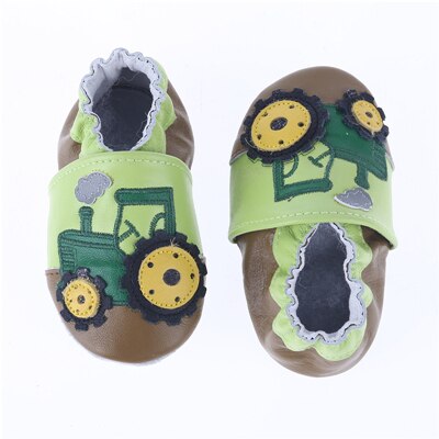 Tractor Leather Baby Shoes