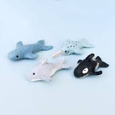 Felt Dolphin Toy