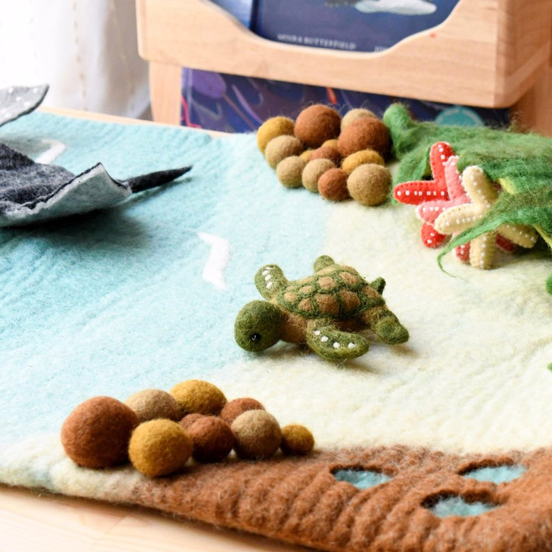 Felt Ocean Playmat - Large