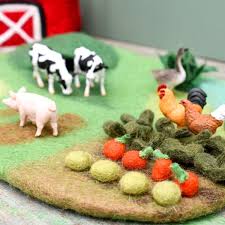 Felt Farm Playmat - Small