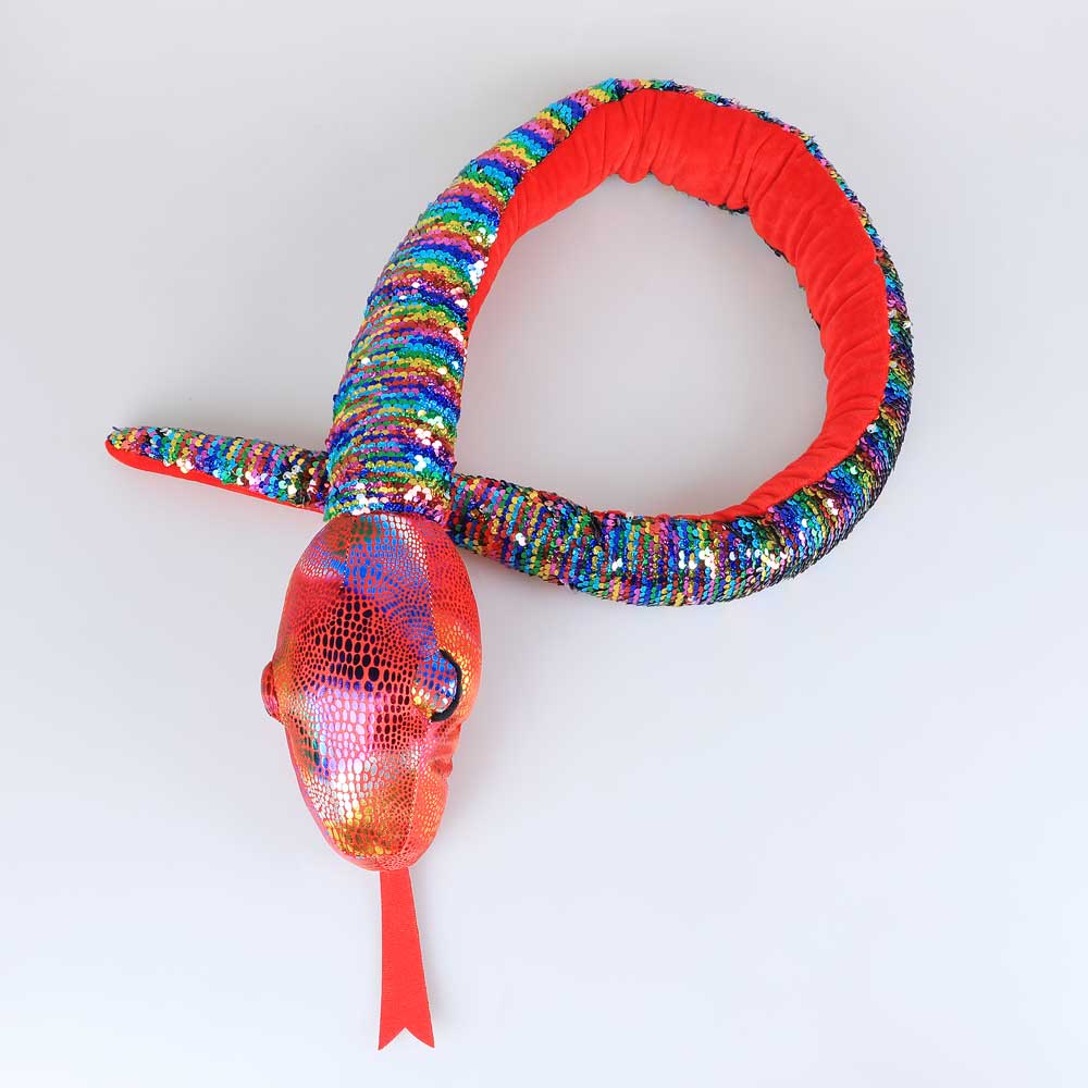 Snake - Rainbow Sequin