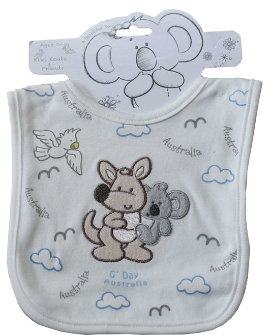 Baby Bib - Aussie Animals