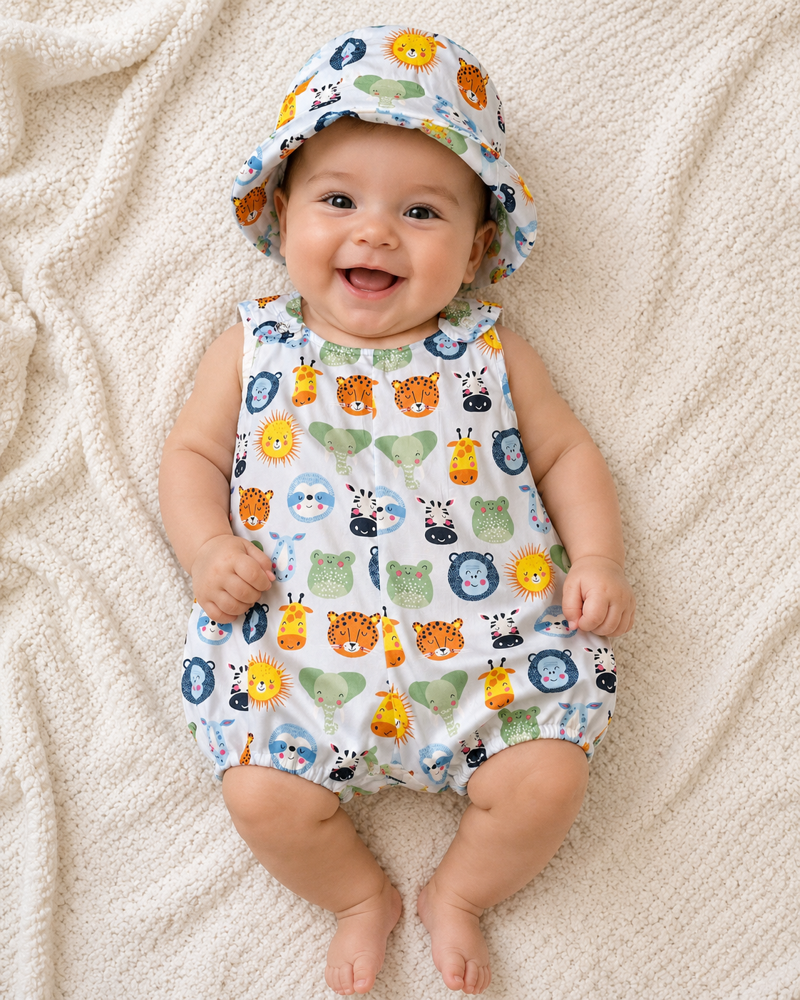 Safari Baby Romper