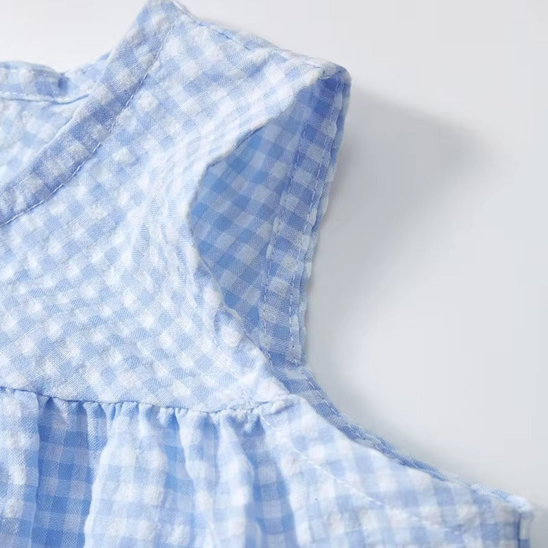 Blue Girls Duck Dress