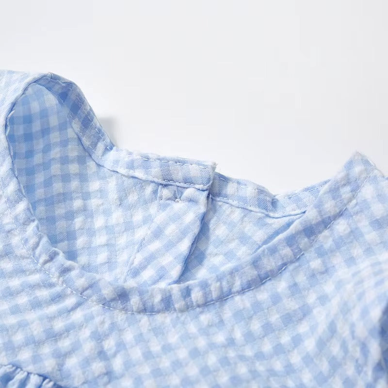 Blue Girls Duck Dress