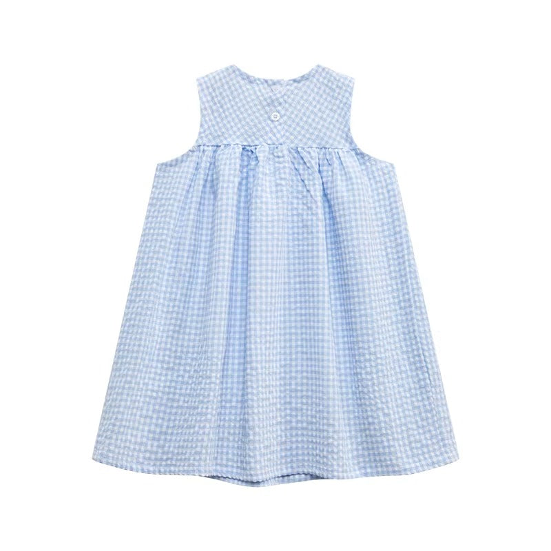 Blue Girls Duck Dress