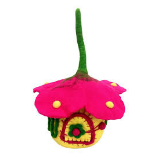 Felt Fairy House - Buttercup