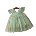 Load image into Gallery viewer, Green Butterfly Fairy Dress
