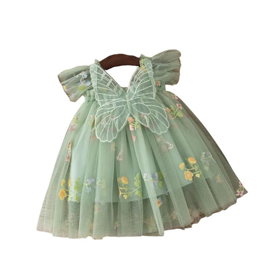 Green Butterfly Fairy Dress