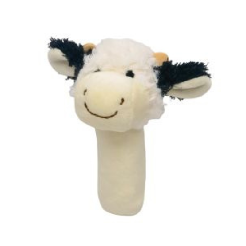 Cow Baby Rattle