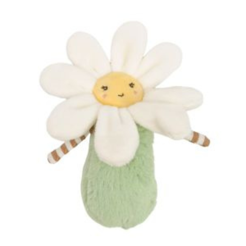 Daisy Flower Baby Rattle