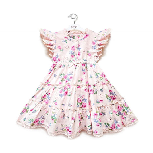 Domino Girl Rose Girls Dress
