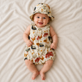 Load image into Gallery viewer, Farm Animals Baby Romper
