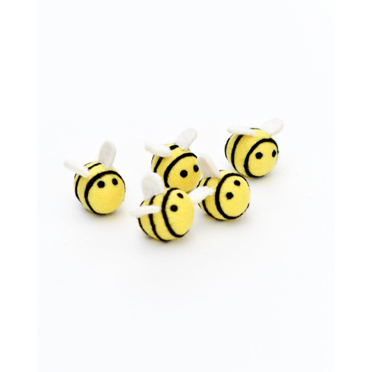Round Felt Bees