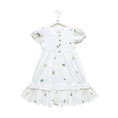 Load image into Gallery viewer, Domino Girl White Girls Dress
