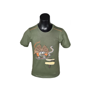 Boys Frilled Neck T-Shirt