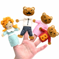Load image into Gallery viewer, Finger Puppet Set - Goldilocks
