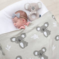 Load image into Gallery viewer, Knitted Baby Blanket - Grey
