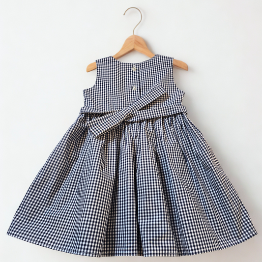 Black & White Smock Dress