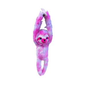 Poppy Pink Hanging Sloth
