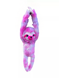 Load image into Gallery viewer, Poppy Pink Hanging Sloth
