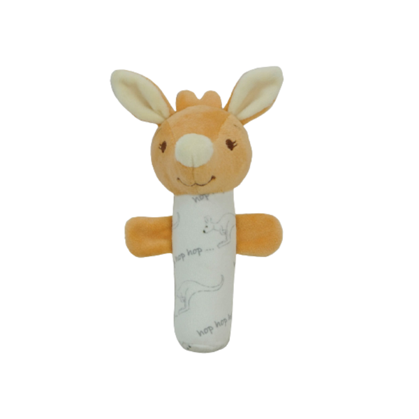 Lazy Days Kangaroo Hand Rattle | Zoo Monkeys – Zoo Monkeys Children's ...