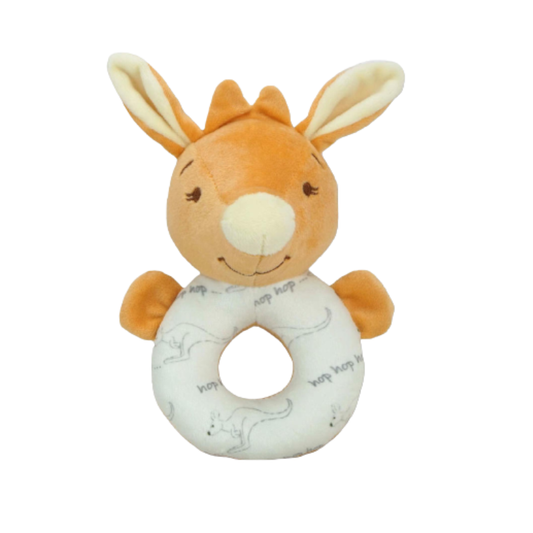 Kangaroo Baby Rattle