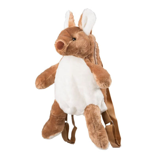 Plush Kangaroo Backpack