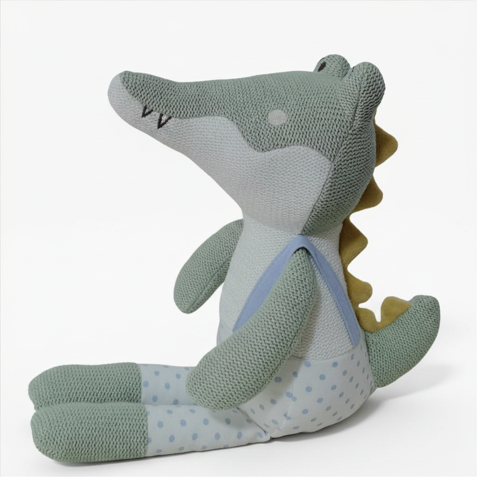 Knitted Crocodile