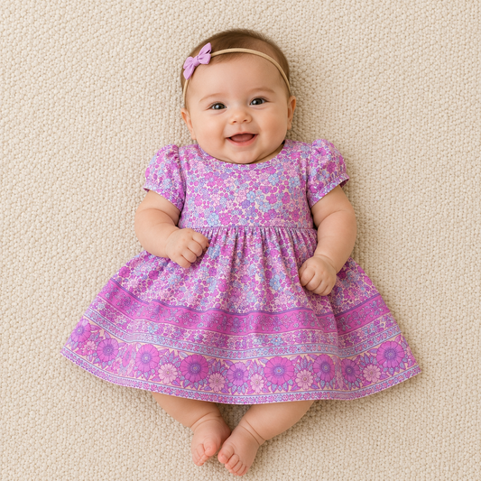 Milly Baby Dress - Lilac