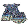 Load image into Gallery viewer, Milly Girls Dress - Navy
