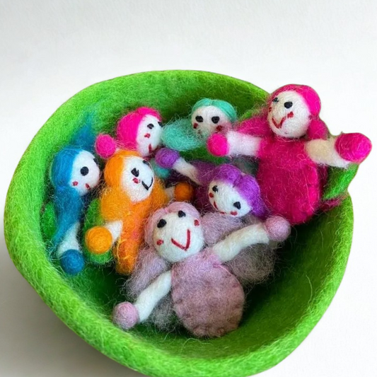 Mini Felt Fairy Set