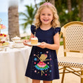 Load image into Gallery viewer, Navy Fairy Dress
