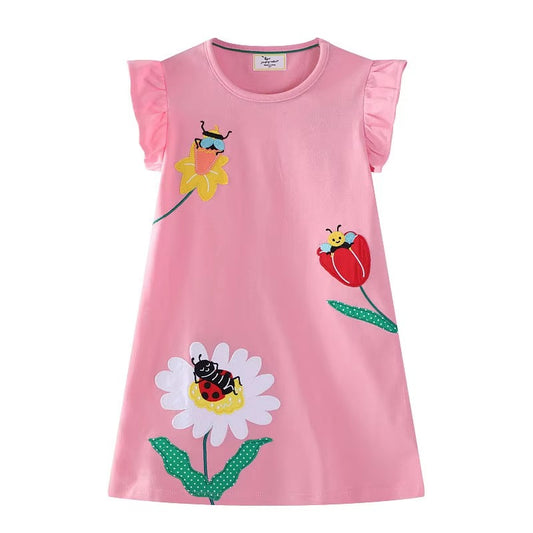 Pink Ladybird Dress