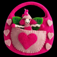 Load image into Gallery viewer, Felt Fairy Bag - Pink
